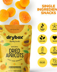 DRIED APRICOTS - 2 OZ - 3 PACKS