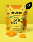 DRIED APRICOTS - 2 OZ - 3 PACKS