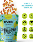 DRIED SULTANA RAISINS - 16 OZ