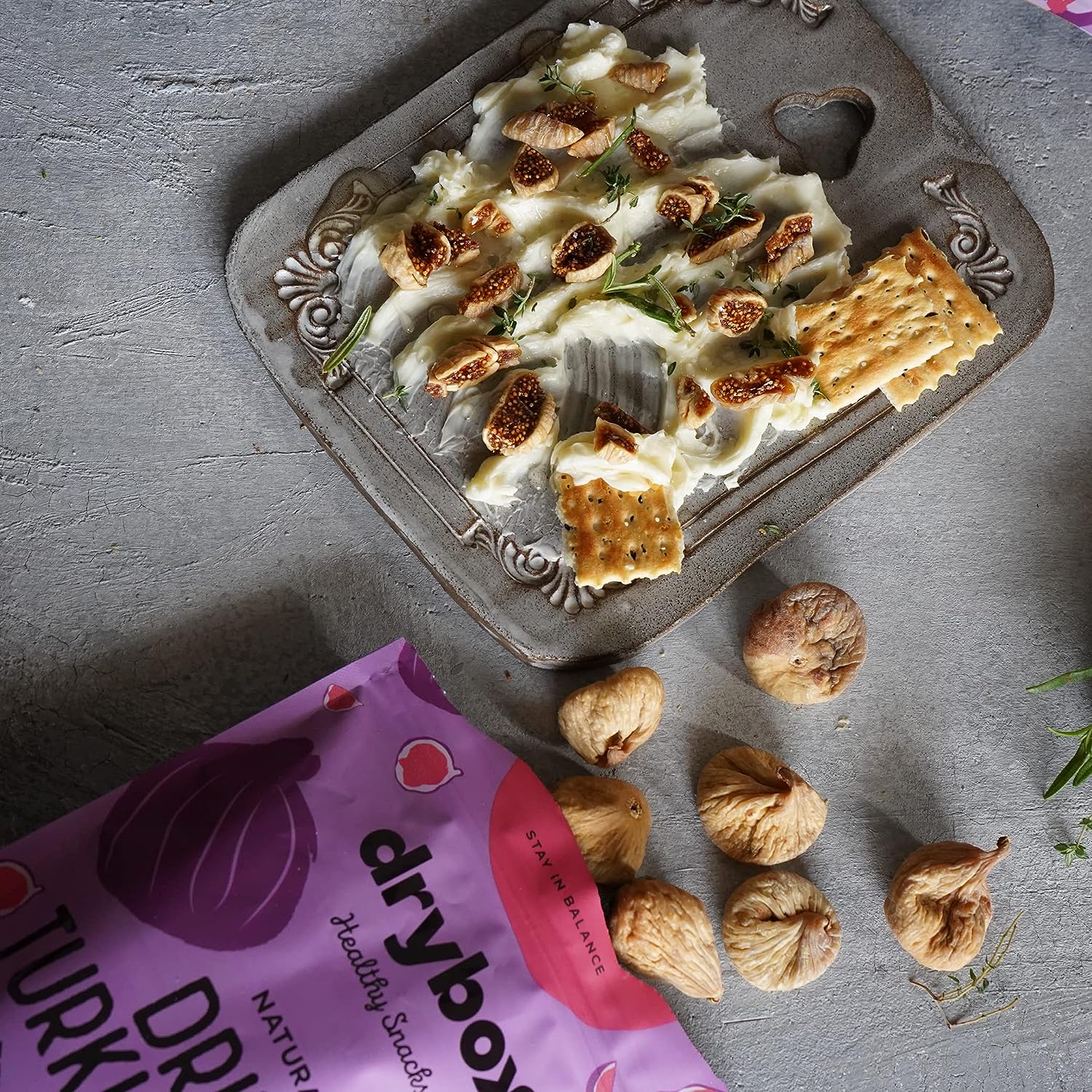 Dried Turkish Figs - 5 Portion - 10 Oz - 280 G - Tender and Sweet
