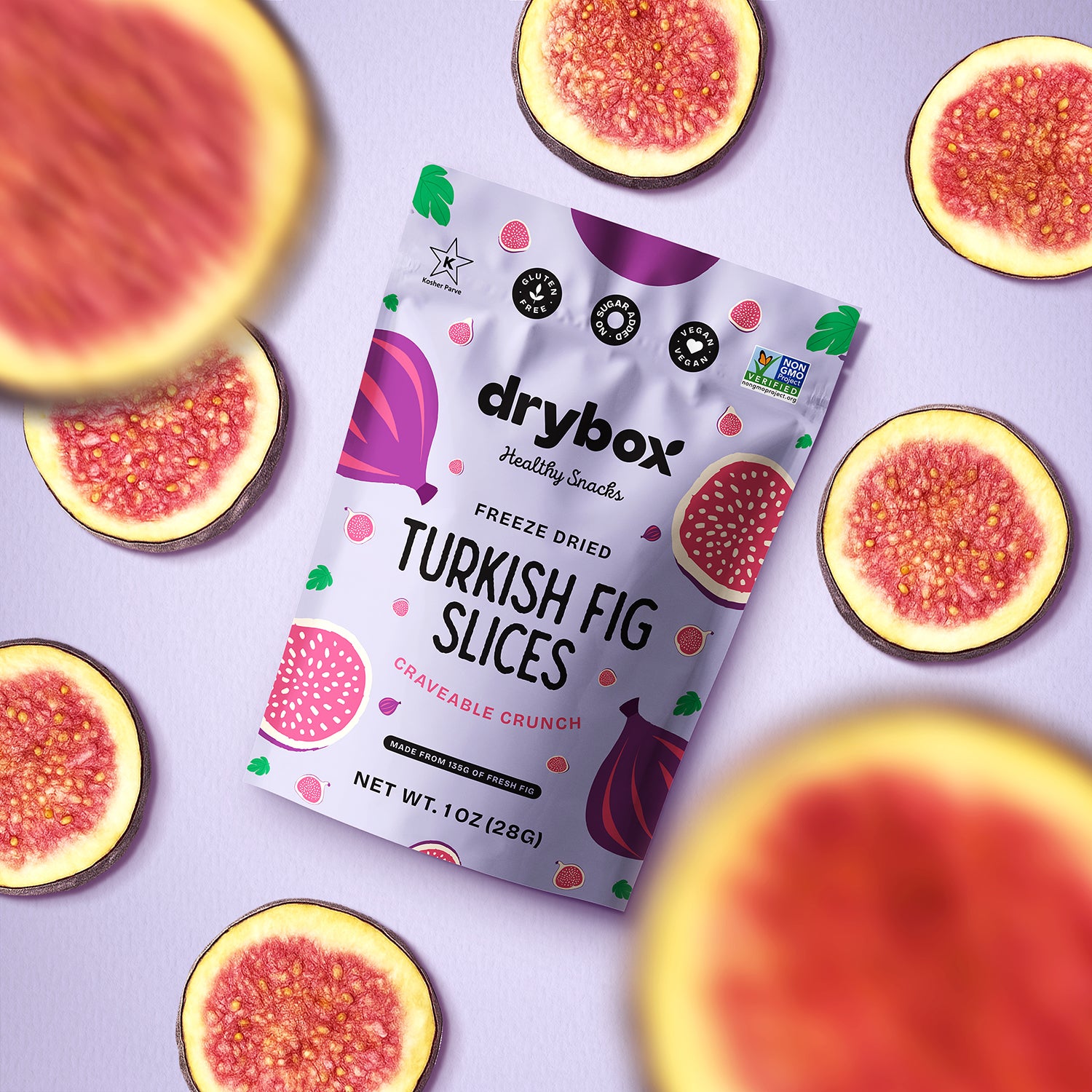 FREEZE DRIED TURKISH FIG SLICES - 1 OZ – drybox