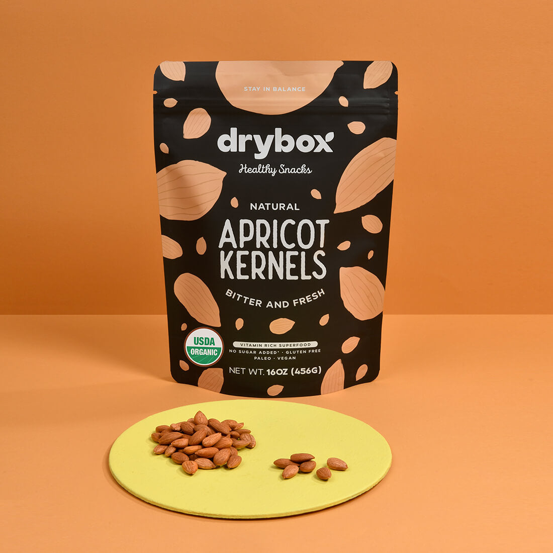 DRIED APRICOTS - BIG PACK - 16 OZ - SOFT AND SMOOTH – drybox