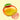 A ripe mango with a green leaf, showing yellow, orange, and red skin, with a red 'REJECTED PESTICIDE CHECK' stamp overlay on a pale yellow background.