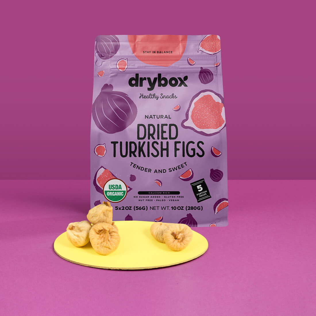 DRIED TURKISH FIGS - 10 OZ