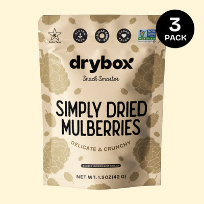Dried Mulberries 3 Pack - 1.5 oz (42g)