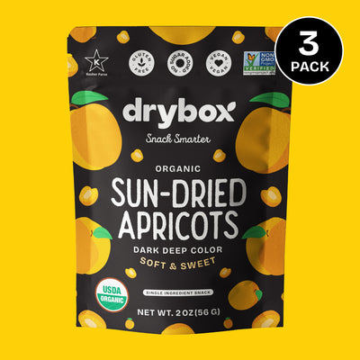 Sun-Dried Apricots 3 Pack - 2 oz (56g)