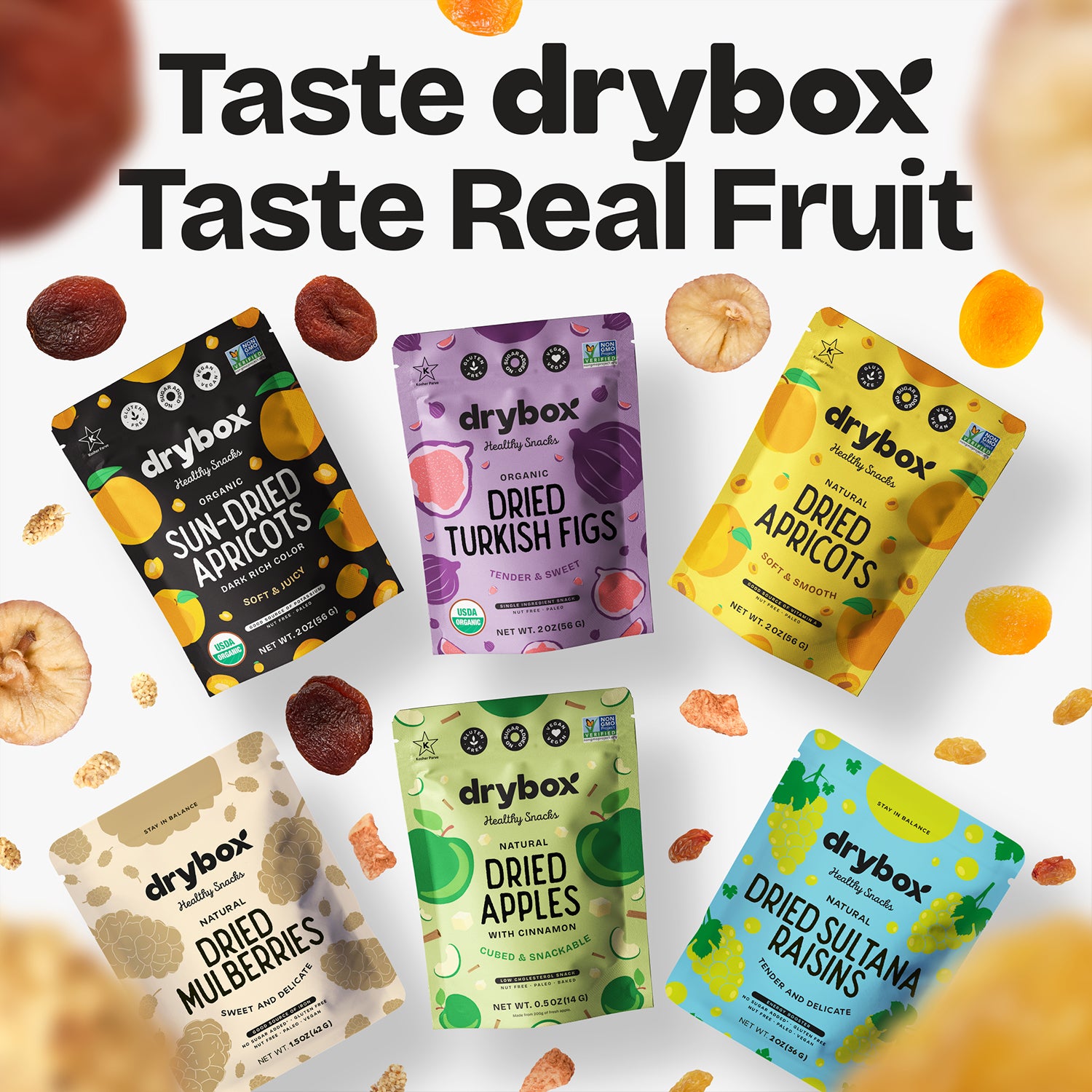 DRIED APRICOTS - 2 OZ