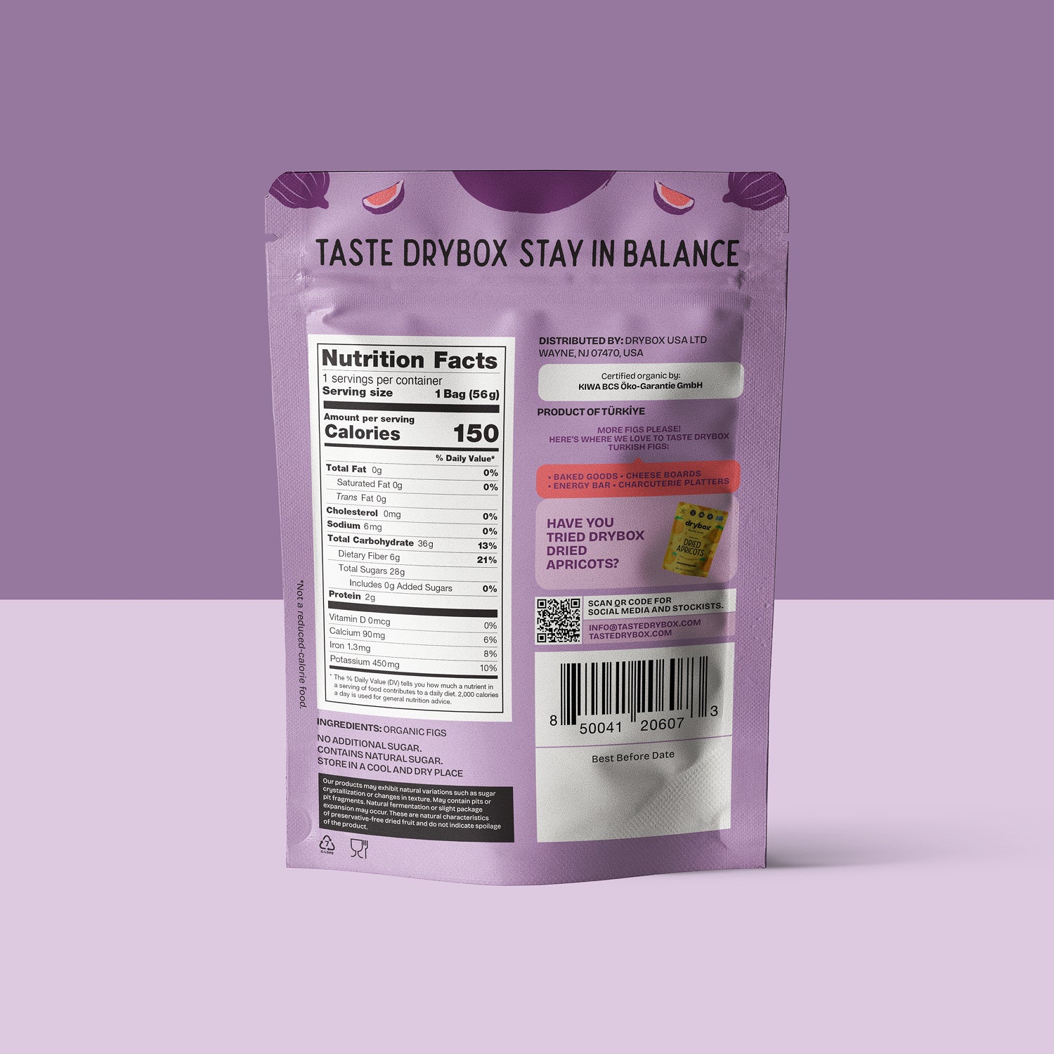 DRIED TURKISH FIGS - 2 OZ