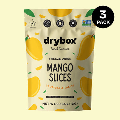 Freeze Dried Mango Slices 3 Pack - 0.56 oz (16g)