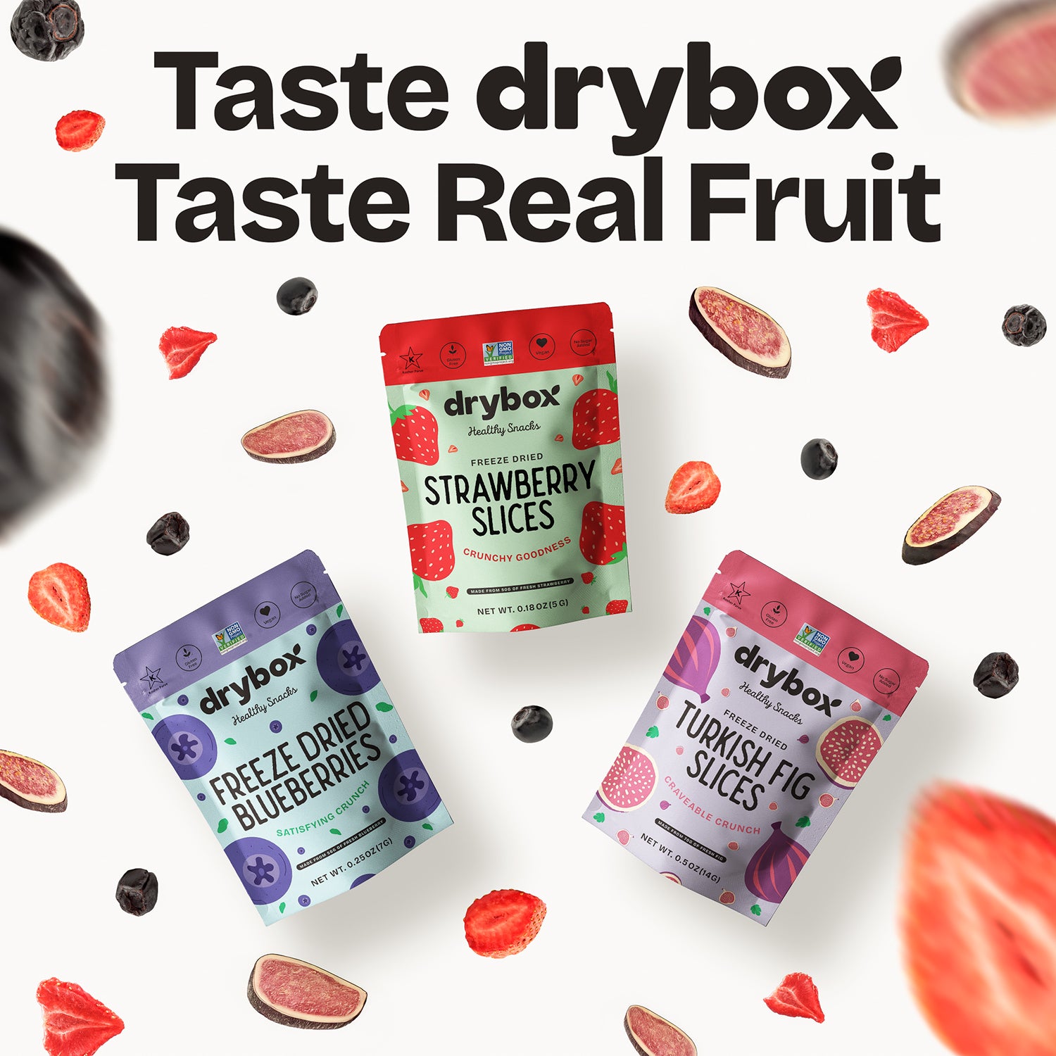 FREEZE DRIED TURKISH FIG SLICES - 0.5 OZ