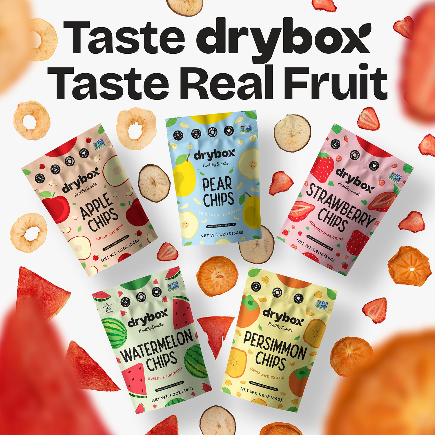 Strawberry Chips - 1 Pack - 1.2 Oz - 34 G - Summertime Crisp – drybox